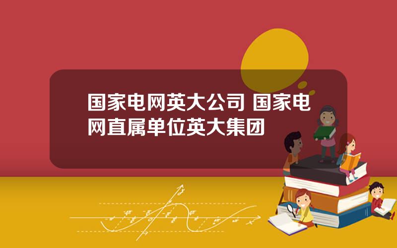 国家电网英大公司 国家电网直属单位英大集团